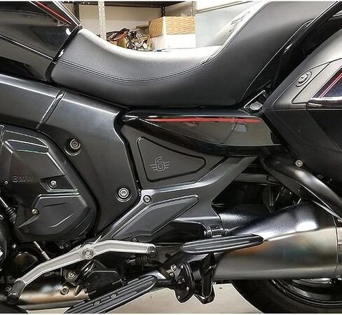 جديد دراجة نارية الجانب الأمامي المفسد لوحات غطاء إطار دراجة هوائية لوحات جانبية يغطي هدية القلنسوة لوحات بلاستيكية محرك خزان الكسوة يناسب لسيارات BMW K1600B K1600 B Grand America 2018 2019 2020 2021 in Kuwait