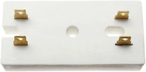 CarLights360 For Dodge B150/B250/B350 1990 Ignition Coil Resistor | 4 Blade Terminal | 1.15-1.38 ohms Cold Resistance | 4.75-5.75 ohms At 25 Operating Resistance | 1 Male Terminal | For 12336833 in Saudi Arabia