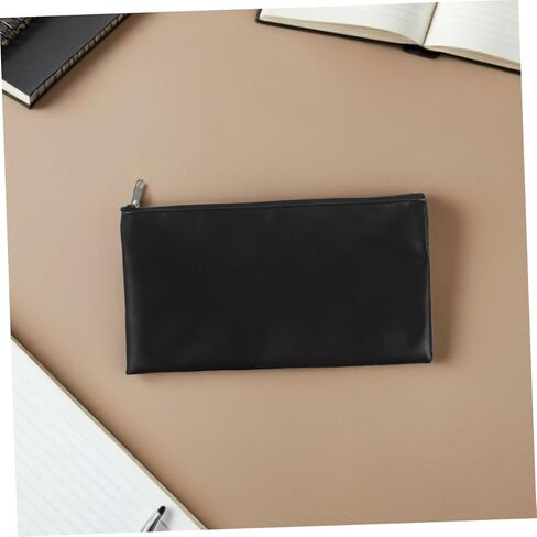Artibetter 4pcs PU Leather Money Pouch Stylish Zippered Cash Wallets for Coins Receipts and Deposits and Spacious in Saudi Arabia