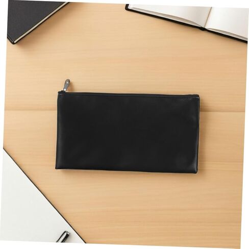 Artibetter 4pcs PU Leather Money Pouch Stylish Zippered Cash Wallets for Coins Receipts and Deposits and Spacious in Saudi Arabia