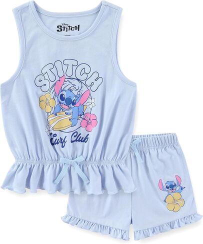Disney Lilo & Stitch Girls Tank Top and Shorts Set for Big Kids in Saudi Arabia