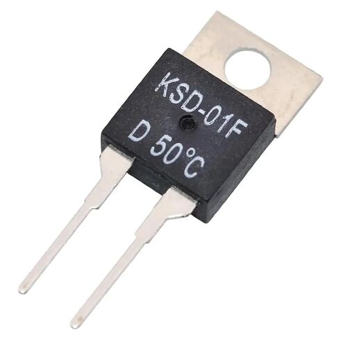 KSD-01F Temperature Control Switch, 1.5A Thermal Sensor Thermostat with Auto Reset, NC NO (55C Normally Open H) in Saudi Arabia