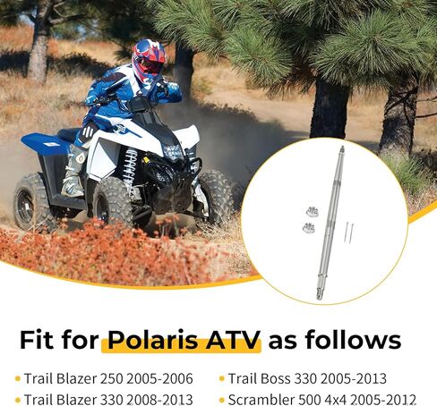 M MATI Rear Axle Shaft for Polaris Trail Blazer 250 2005-2006 Trail Blazer 330 2008-2013 Trail Boss 330 2005-2013 Scrambler 500 4x4 2005-2012 5133967 7543005 7661404 in Saudi Arabia