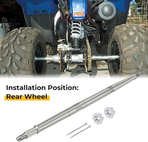 M MATI Rear Axle Shaft for Polaris Trail Blazer 250 2005-2006 Trail Blazer 330 2008-2013 Trail Boss 330 2005-2013 Scrambler 500 4x4 2005-2012 5133967 7543005 7661404 in Saudi Arabia