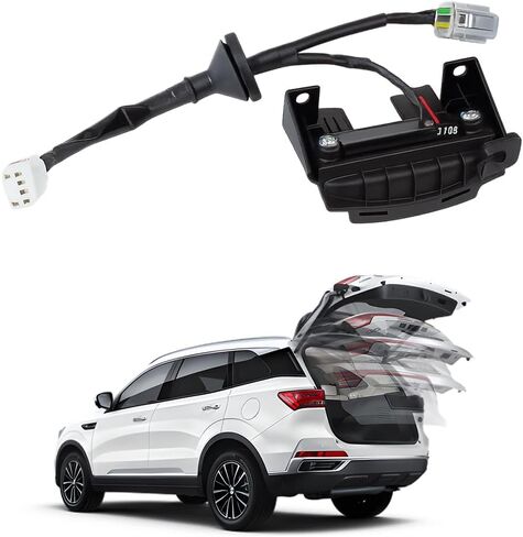 HZEL Car Hatch Release Button Trunk Latch with Camera, Vehicle Rear Trunk Hatch Lock Release Switch Button, Tailgate Latch Replaces OEM#81260-2V010, Compatible with 2012-2017 V-eloster in Kuwait