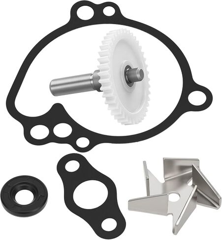 JAVIK دفاعة مضخة مياه وتروس العمود مع غطاء حشية لـ Kawasaki KX65 2006-2024 O.E.M #59256-1064 13234-1110 in Saudi Arabia