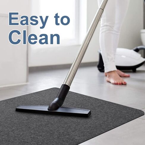 حصيرة كرسي مكتب Placoot للأرضيات الصلبة، مقاس 55 بوصة × 63 بوصة، حصيرة كرسي كمبيوتر كبيرة الحجم، حصيرة كرسي مكتب، واقي أرضية كبير مضاد للانزلاق للمنزل والمكتب باللون الرمادي الداكن in Kuwait