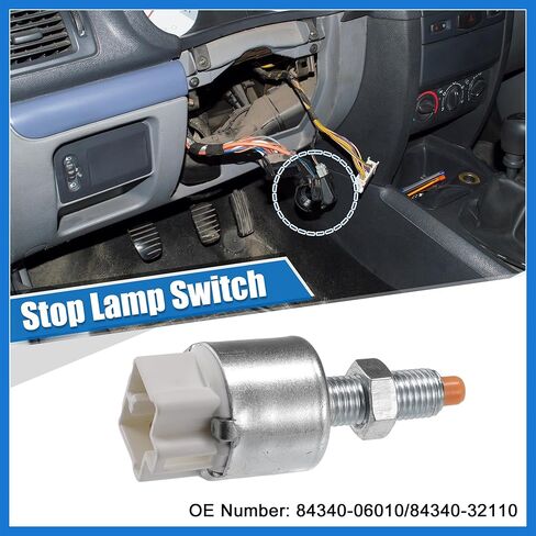 Brake Light Switch Stop Lamp Switch for Toyota Camry 92-06 for Toyota Avalon 95-04 for Lexus ES330 02-06 No.84340-06010/84340-32110 Auto Accessories in Saudi Arabia
