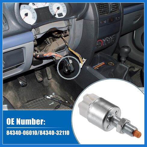 Brake Light Switch Stop Lamp Switch for Toyota Camry 92-06 for Toyota Avalon 95-04 for Lexus ES330 02-06 No.84340-06010/84340-32110 Auto Accessories in Saudi Arabia