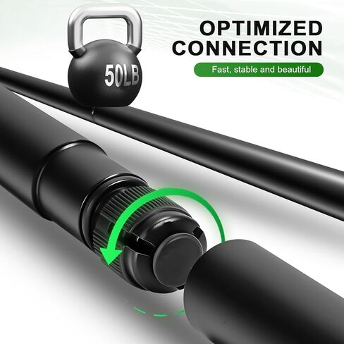 قضيب ستارة أسود قوي للغاية مقاس 1 بوصة للنوافذ الكبيرة - مجموعة قضبان شديدة التحمل قابلة للتعديل من 72 إلى 140 بوصة مع تشطيبات زخرفية وأقواس تثبيت - الحمام، المطبخ، غرفة النوم in Kuwait