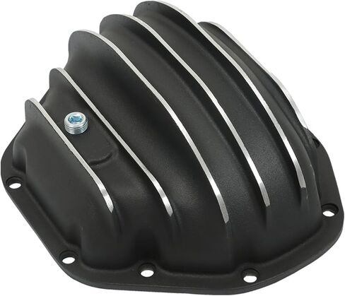 WFLNHB Black Rear Differential Cover 10 Bolt Replacement for Ford F350 F450 GMC C3500HD Ram 2500 2500 3500 1991-2018 in Saudi Arabia