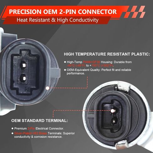 الملف اللولبي VVT، صمام التحكم في زيت توقيت صمام السحب والعادم المتغير، متوافق مع Hyundai Elantra/Elantra Coupe/Kona/Tucson/Veloster/Sonata، يناسب Kia Forte/Optima/Soul/Seltos، 1.8 لتر 2.0 لتر in Kuwait