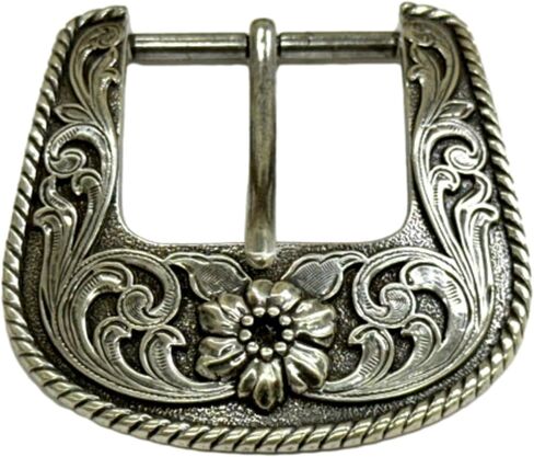 Toxic Jungle 1-3/8 Inch (35mm) Belt Buckle, Western Cowboy Engraved Buckle Replacement for Leather Waist Belt, Native American Design, Antique Silver in Saudi Arabia