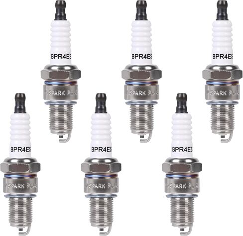 BPR4ES شمعات الإشعال لـ NGK 6578 7222 92070-7004 Toro 92070-7004 JD M805853 Torch F4RTC Honda 98079-54846 حزمة من 4 in Saudi Arabia