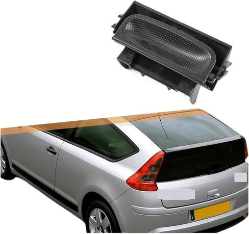 Trunk Release Switch Tailgate Boot Release Opening Control Handle + Round Switch Fit for Citroen C4 Handle in Kuwait