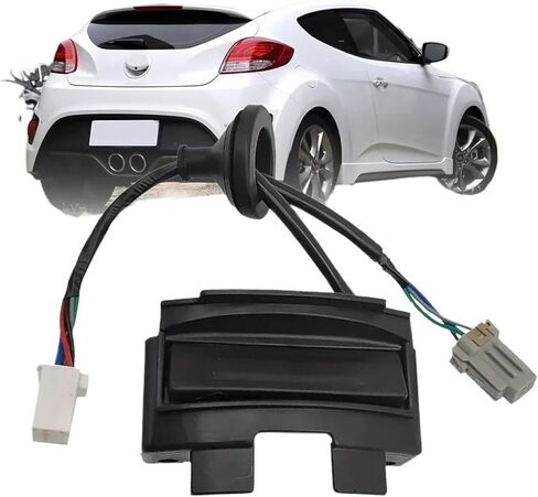 Trunk Release Switch Car Hatch Release Button Rear Latch Trunk Fit for Hyundai 2012-17 Rear Hatch Button Assembly Handle in Kuwait