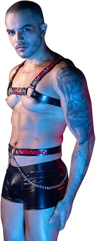 ملابس داخلية مثيرة للرجال BDSM زي الشرطة ملابس داخلية بيجامات زي بار ملهى ليلي مرحلة الأداء حفلة عيد الميلاد in Kuwait