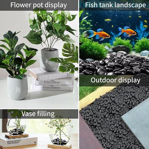 5lb River Rock for Aquarium Gravel, Vases, Fish TanksRocks, Decorative Stones, Pebbles for Indoor Plants, in Saudi Arabia