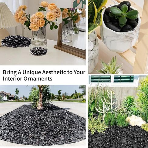 5lb River Rock for Aquarium Gravel, Vases, Fish TanksRocks, Decorative Stones, Pebbles for Indoor Plants, in Saudi Arabia