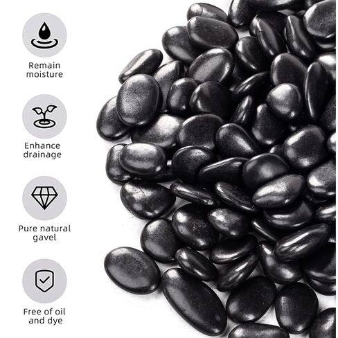 5lb River Rock for Aquarium Gravel, Vases, Fish TanksRocks, Decorative Stones, Pebbles for Indoor Plants, in Saudi Arabia