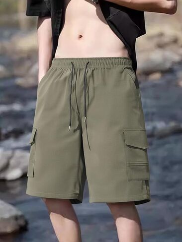 Essential Men's Cargo Shorts - Perfect for Work, Hiking, and Everyday Comfort in Saudi Arabia