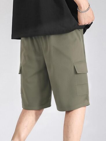 Essential Men's Cargo Shorts - Perfect for Work, Hiking, and Everyday Comfort in Saudi Arabia