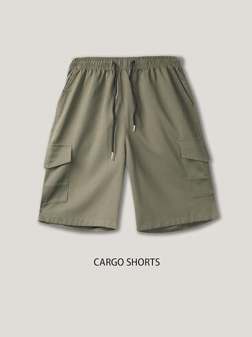 Essential Men's Cargo Shorts - Perfect for Work, Hiking, and Everyday Comfort in Saudi Arabia
