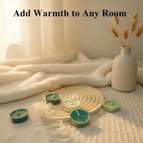 16 Colors Colored Scented Tealight Candles - Natural Soy Wax Candles with Essential Oils, Home Decor and Aromatherapy, Perfect for Home Use and Gifting (Color Series) in Saudi Arabia
