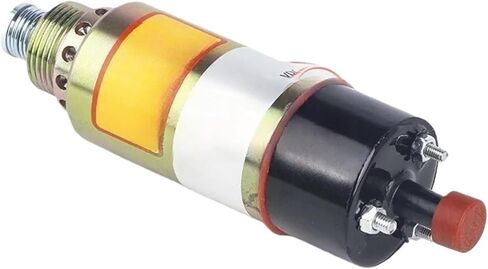 صمام الملف اللولبي 12 فولت 24 فولت محركات إيقاف الملف اللولبي 1554651 1554652 155-4651 155-4652 8C-3664 8C3664 متوافق مع كاتربيلر CAT 3116 3126(12 فولت) in Kuwait