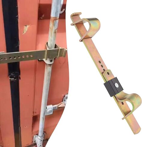 قفل حاوية السفينة، قفل باب البضائع، عالي التحمل، نطاق تعديل ملحقات الشاحنة، مقاوم للطقس، قابل لإعادة الاستخدام، ذهبي in Kuwait