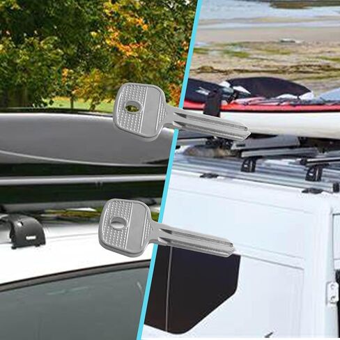 2 قطعة D1251 و8007835 مفاتيح التحكم العالمية لمفتاح الاستبدال العالمي Thule & Yakima D1251 D1252 8007835 8531251 لرف السقف السكك الحديدية صندوق البضائع الناقل العلوي العارضة CTRL in Kuwait