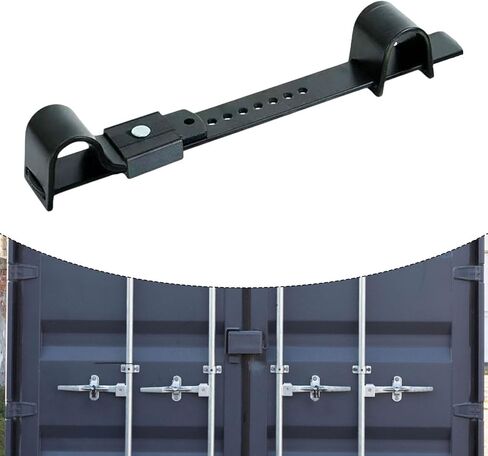 قفل حاوية السفينة، قفل باب البضائع، عالي التحمل، نطاق تعديل ملحقات الشاحنة، مقاوم للطقس، قابل لإعادة الاستخدام، ممتاز، أسود in Kuwait