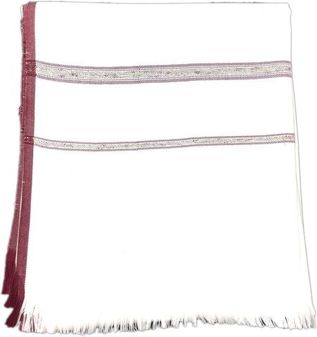Pashtush Men's Thick Shawl Gents Lohi Woven Kinauri Design Fine Wool XL Dark Taupe in Saudi Arabia
