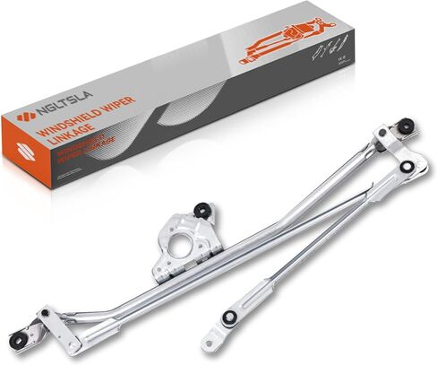 Front Windshield Wiper Transmission Linkage Compatible With Cadillac Escalade 2007-2014, Chevrolet Silverado 2007-2013, GMC Sierra 2007-2014 - Replace# 23328193, 25923882,602-230 in Kuwait