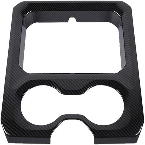 وحدة التحكم المركزية مسند الذراع الأمامي حامل الكأس غطاء لوحة الكسوة ل Ram 1500 2018-2020 ألياف الكربون CCFACHPCTFDR12 in Kuwait