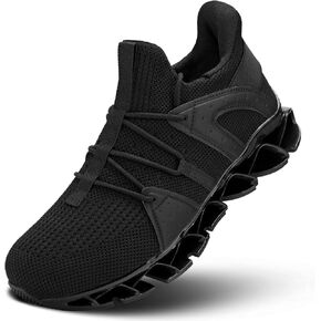 أحذية رجالي للمشي بليد سهلة الارتداء، أحذية رياضية عصرية للجري والتنس، غير قابلة للانزلاق، شبكة مسامية، رياضية كاجوال in Kuwait