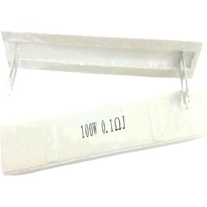 2PCS 100W Ceramic Cement Resistor 0.1R 0.5R 1R 1.5R 2R 2.5R 3R 3.3R 4R 5R 6R 8R 10R 15R 20R 25R 50R 100R 150R 200R 300R 500R 1K(2.5R) in Kuwait