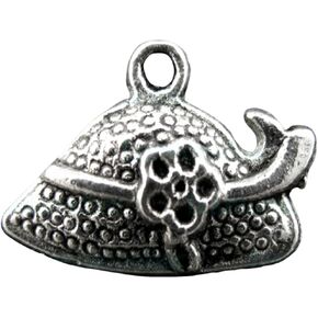 Bringsine 100 قطع العتيقة الفضة مطلي الجوف جميل القلب سحر قلادة أساور يدوية قلادة صنع المجوهرات الحرفية بالجملة in Kuwait