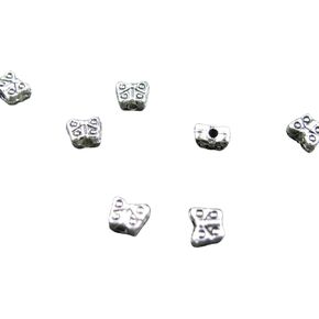 Bringsine 100pcs Antique Silver Plated Hollow Lovely Heart Charms Pendant DIY Bracelets Necklace Jewelry Making Craft Wholesale in Saudi Arabia