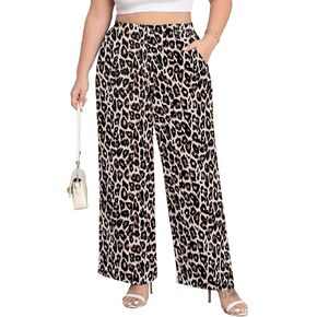 Lastshe Plus Size Dress Pants for Women High Waist Work Casual Slacks in Saudi Arabia