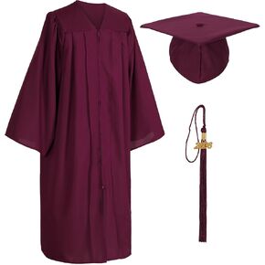 مجموعة قبعة التخرج غير اللامعة للبالغين من الجنسين من Ariro ومجموعة شرابة للمدرسة الثانوية وبدء البكالوريوس in Kuwait