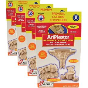 Activa ArtPlaster Premium Plaster-5 pounds Casting Compound, White in Saudi Arabia
