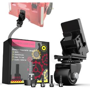 مجموعة عجلات أمامية معدنية مطورة تناسب ميلووكي 48-22-8427/8426 صندوق أدوات التدحرج - ملحقات لصندوق أدوات التغليف، تصميم قابل للطي لسهولة التخزين والشحن in Kuwait