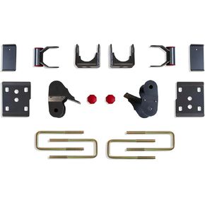 MAX TRAC SUSPENSION'S Part# 303230 is A 3" Rear FLIP KIT Including AXLE RELOCATORS, Hangers, Shackles, Bump Stops & Spring Plates in Saudi Arabia