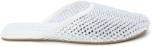 Coconuts by Matisse Womens Karlie Rhinestone Mules Flats Casual - Black in Saudi Arabia