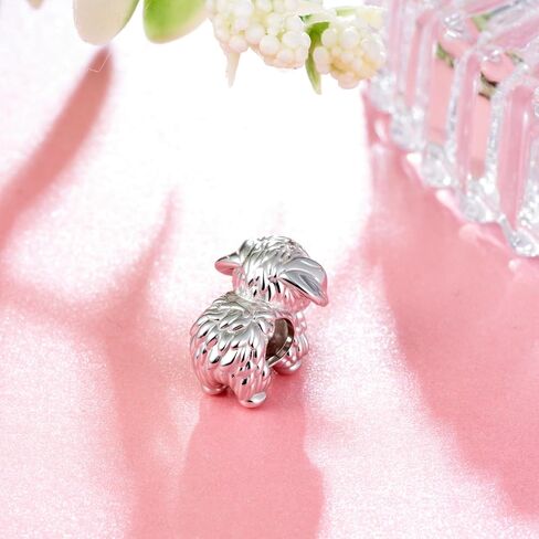 Shih Tzu Gifts 925 Sterling Silver Shih Tzu Charms Dog Charms Cute Dog Jewelry Gifts for Women Shih Tzu Lovers in Saudi Arabia