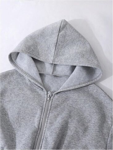Girl's 3 Piece Streetwear Outfits Star Graphic Zip Up Hoodies with Camisole Tops and Baggy Pants in Saudi Arabia