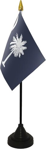 Utah Small Table Flag With Black Base in Saudi Arabia