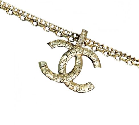 قلادة مكدسة مزدوجة الطبقات مطلية بالذهب عيار 18 قيراط من BUENAVO، تصميم حروف أنيق، هدية مجوهرات عصرية لعيد الحب، قلادة عصرية للنساء in Kuwait