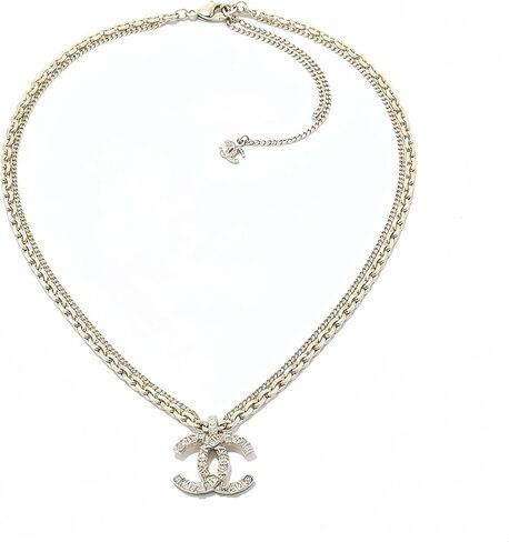 قلادة مكدسة مزدوجة الطبقات مطلية بالذهب عيار 18 قيراط من BUENAVO، تصميم حروف أنيق، هدية مجوهرات عصرية لعيد الحب، قلادة عصرية للنساء in Kuwait